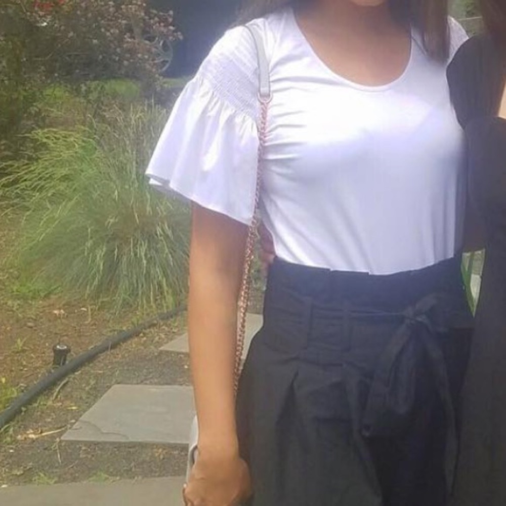 Flutter Ruffle short sleeve top - Picture 7 of 7